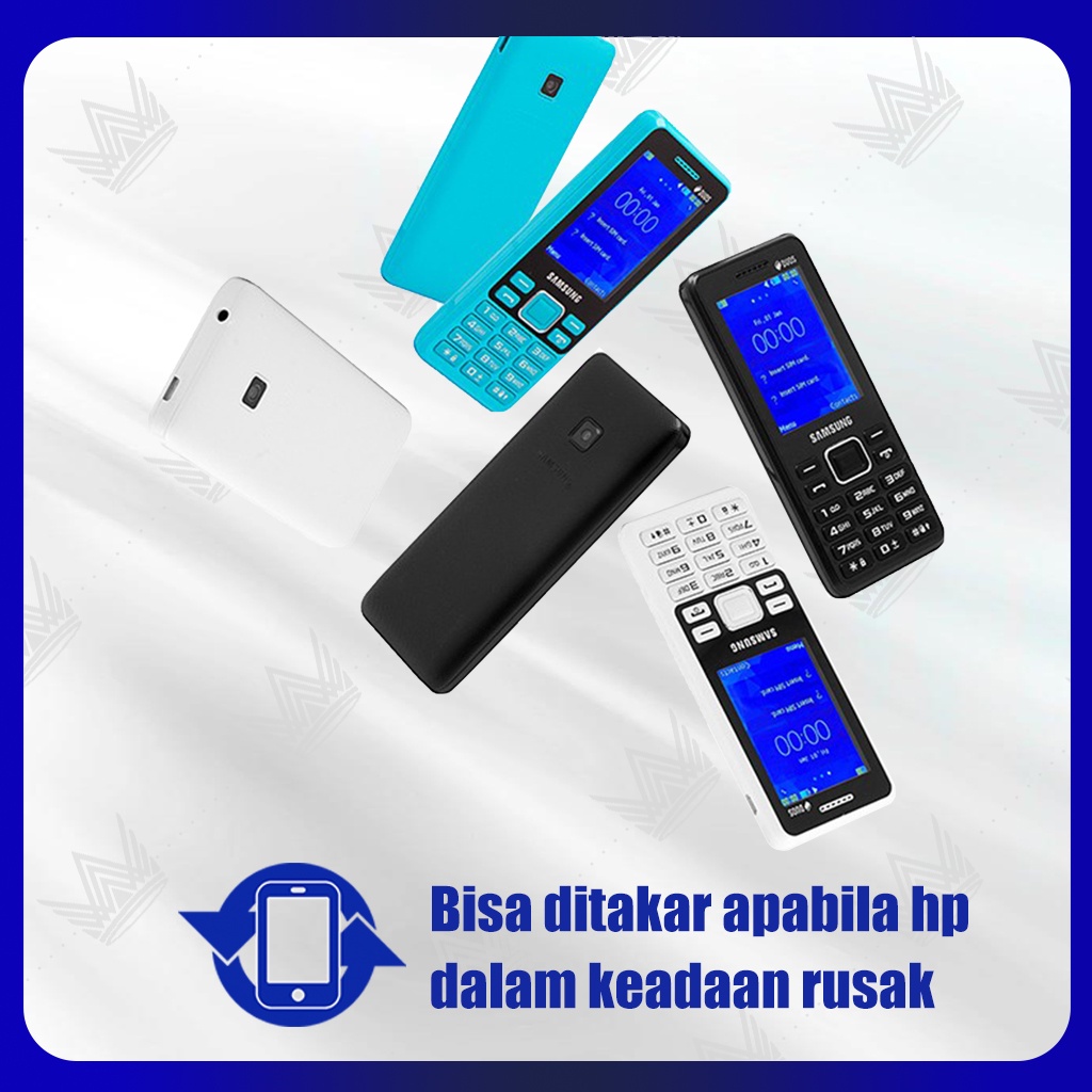 Hp Samsung B350 bergaransi termurah dual sim tombol besar