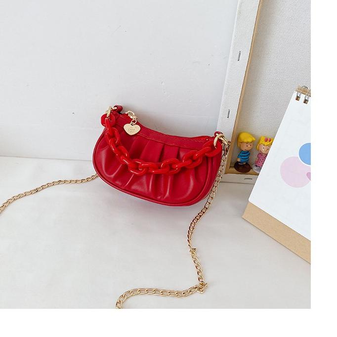 ↬ TAS SLEMPANG ANAK PEREMPUAN TAS SELEMPANG SLINGBAG ANAK RANTAI ❝❞