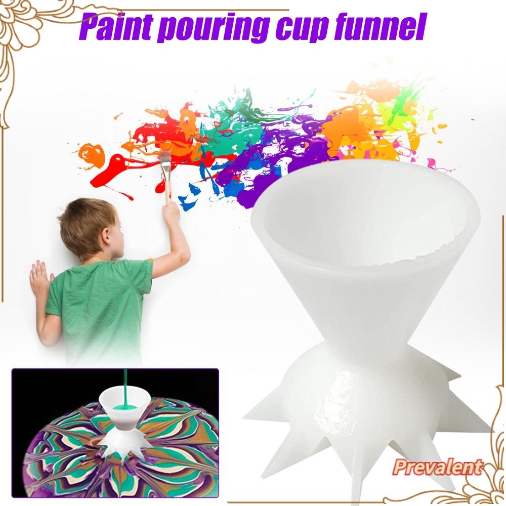Preva 2/3pcs/Set Cangkir Split Tuang Cat Baru Mini Reusable Painting Pouring