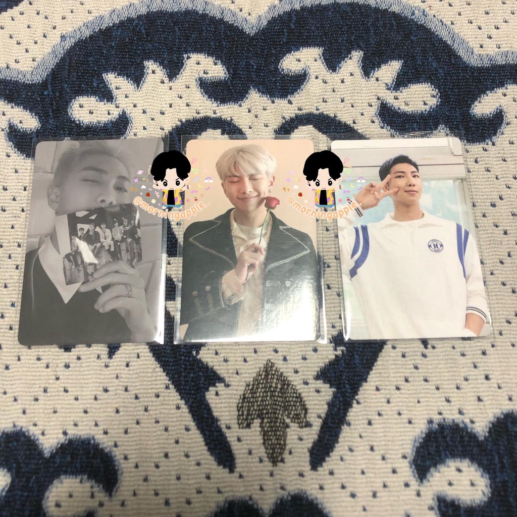 PHOTOCARD RM NAMJOON PROOF STANDART MEMORIES 2019 DVD PHOTO FOLIO WE