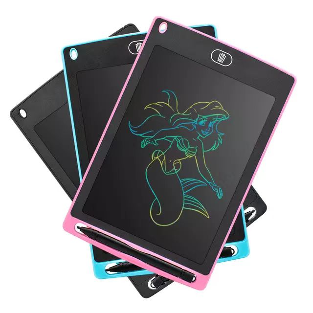 LCD WRITING TABLET COLOR BOARD 8,5 &quot;/ PAPAN TULIS ANAK WARNA