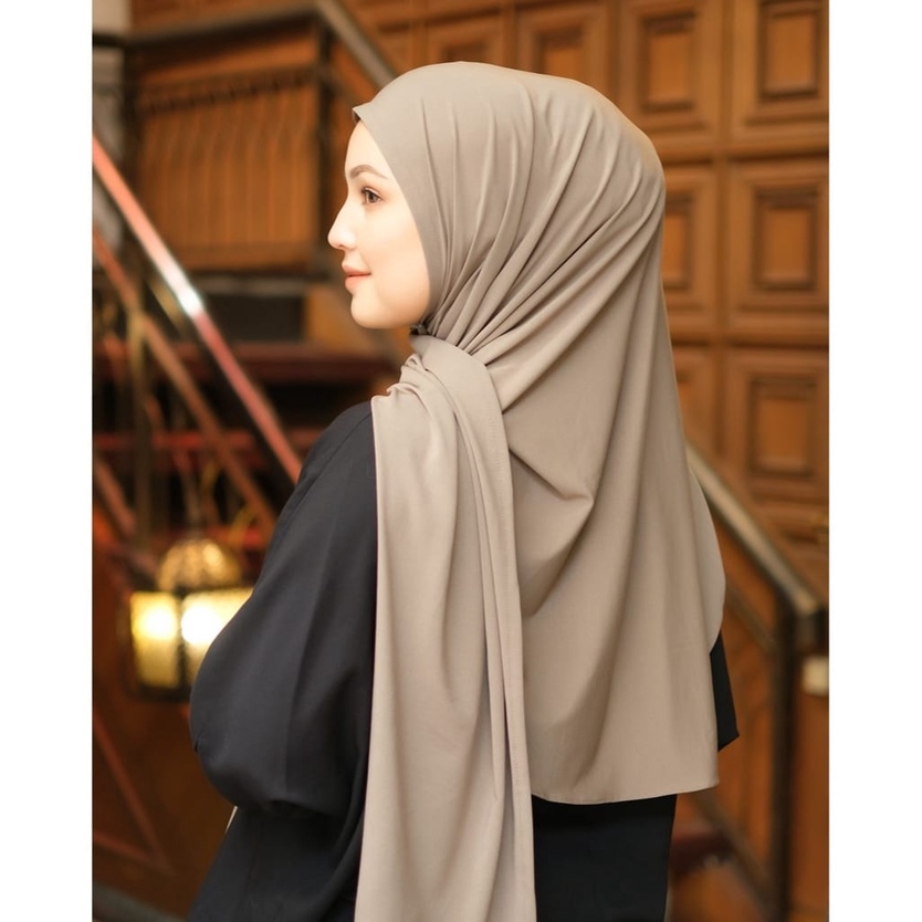 HIJAB PASHMINA INSTANT OVAL JERSEY PANJANG SHAWL 180x75cm | PASHMINA INSTANT OVAL JERSEY
