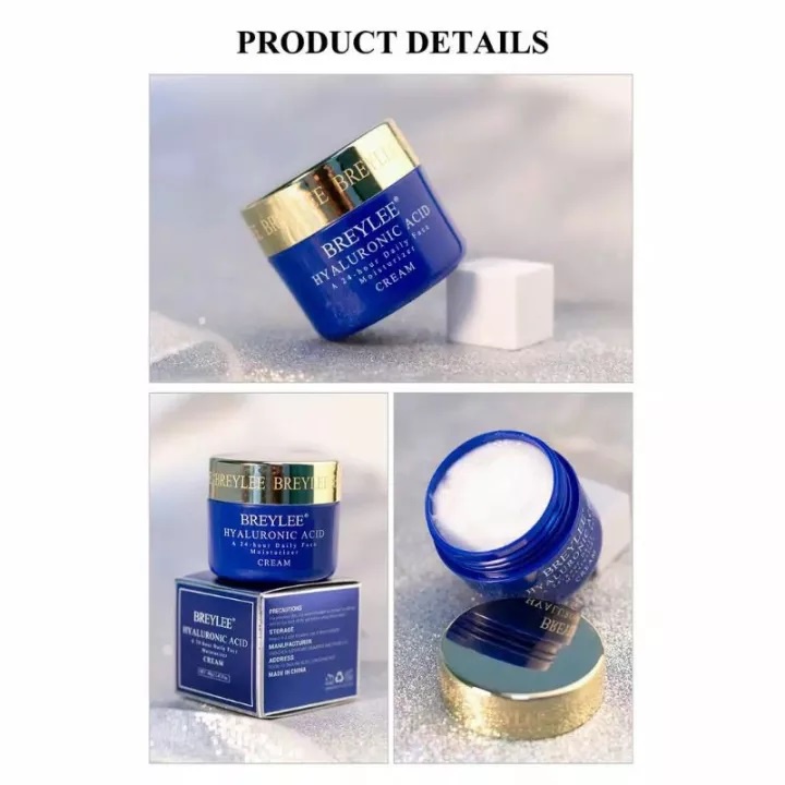 BREYLEE Krim Wajah Pelembab Asam Hialuronat 40G