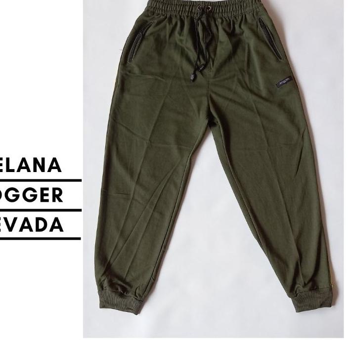 CELANA JOGGER NEVADA CELANA TRENING  OLAHRAGA BABYTERRY PRIA