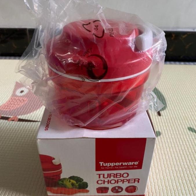 Turbo Chopper Cacah Cepat - Pencacah Bumbu Manual Inovasi Tupperware