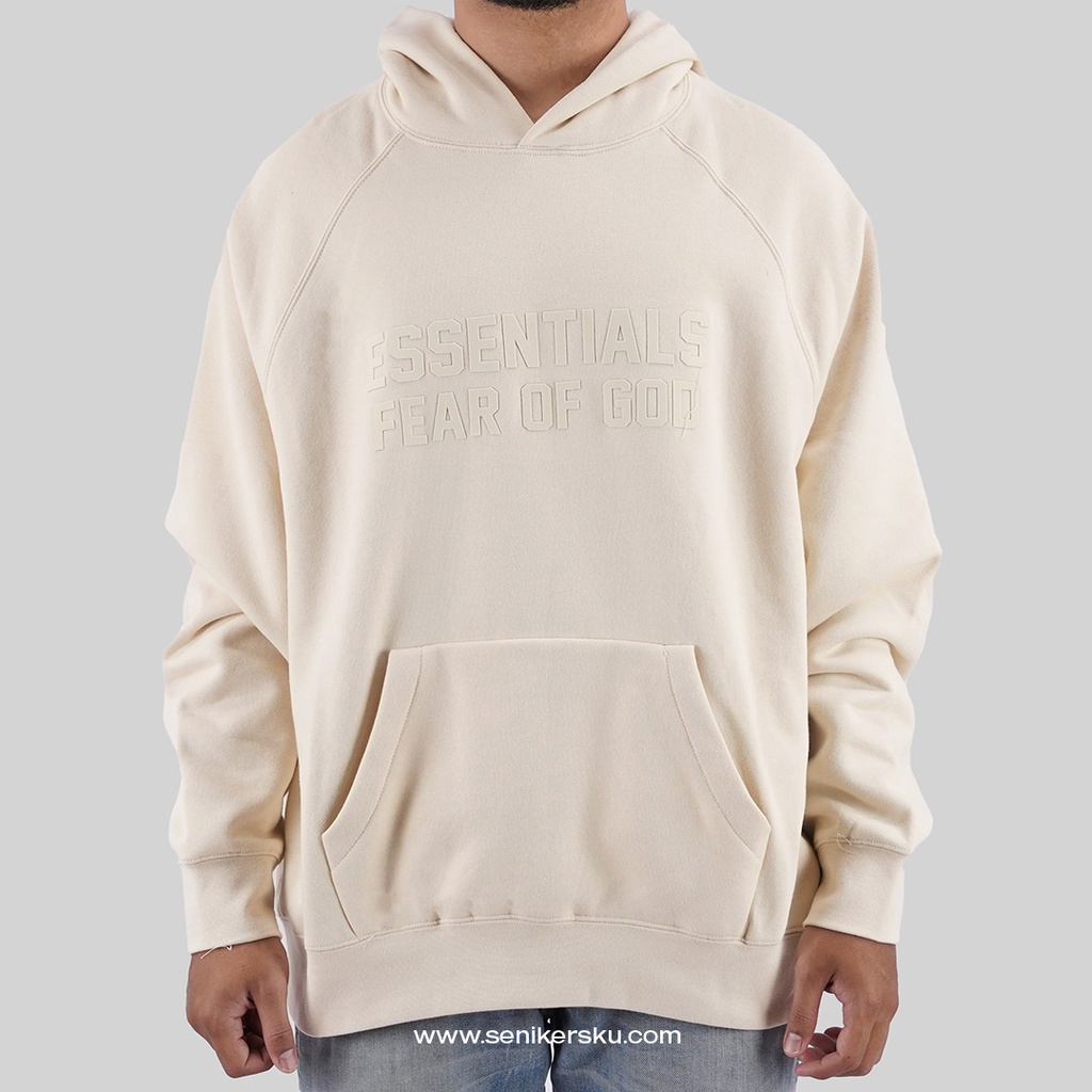 Essentials FOG Egg Shell Hoodie FW22