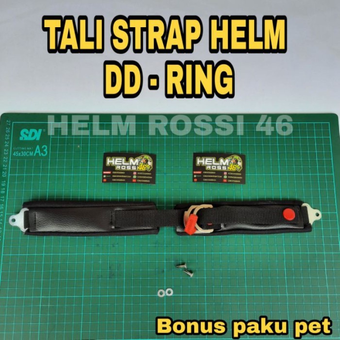 Tali strap helm-DD RING DOUBLE RING universal KYT INK NHK RSV AGV dll