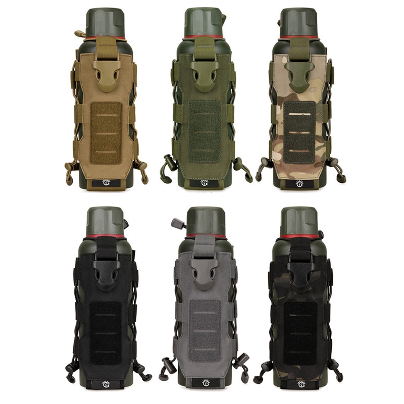 Botol Air Minum Outdoor Nylon Pouch Kantin Cover Sarung Travel Kettle