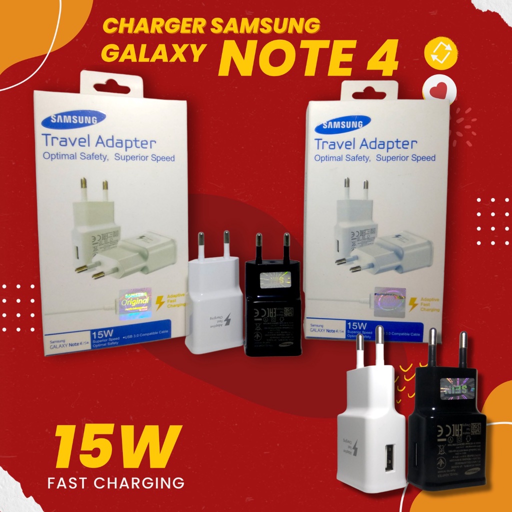 Adaptor Charger Samsung 15 Watt Kepala Charger 15W Adaptor Cas Charger Samsung 15W Fast Charging Original