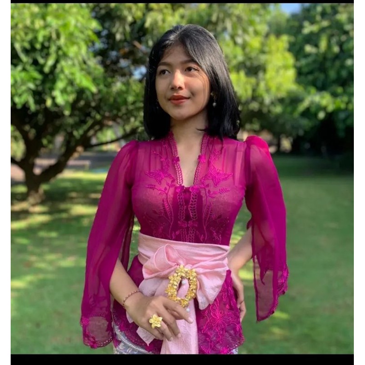 kebaya sifon bordir