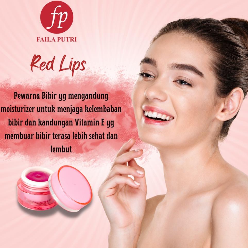 ⇵ [BEST SELLER] LIP BALM FAILA PUTRI BPOM pemerah bibir / lips care ORIGINAL ㄴ