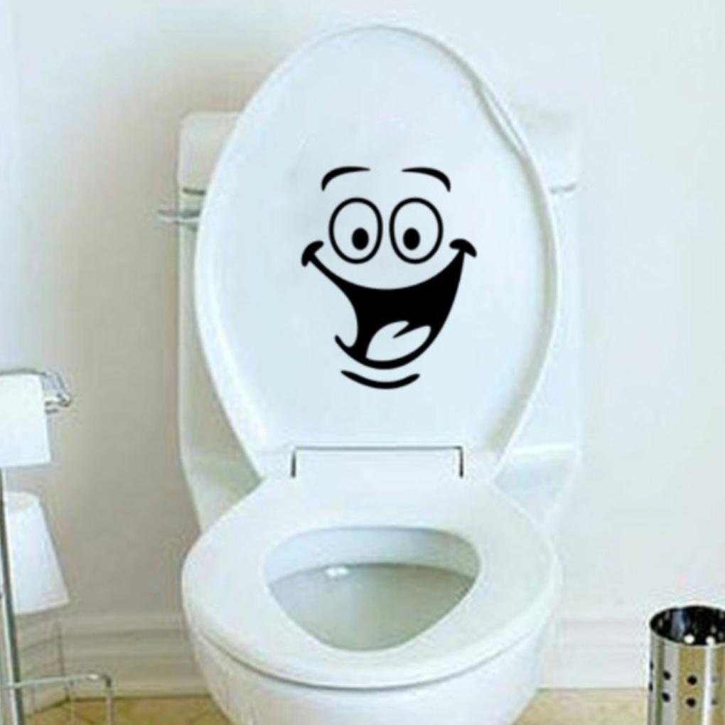 Huit Toilet Stiker Kamar Mandi Anti Air Indah PVC Dinding Jendela Wallpaper Dinding Art Removable Dekorasi Rumah Decals Dekorasi