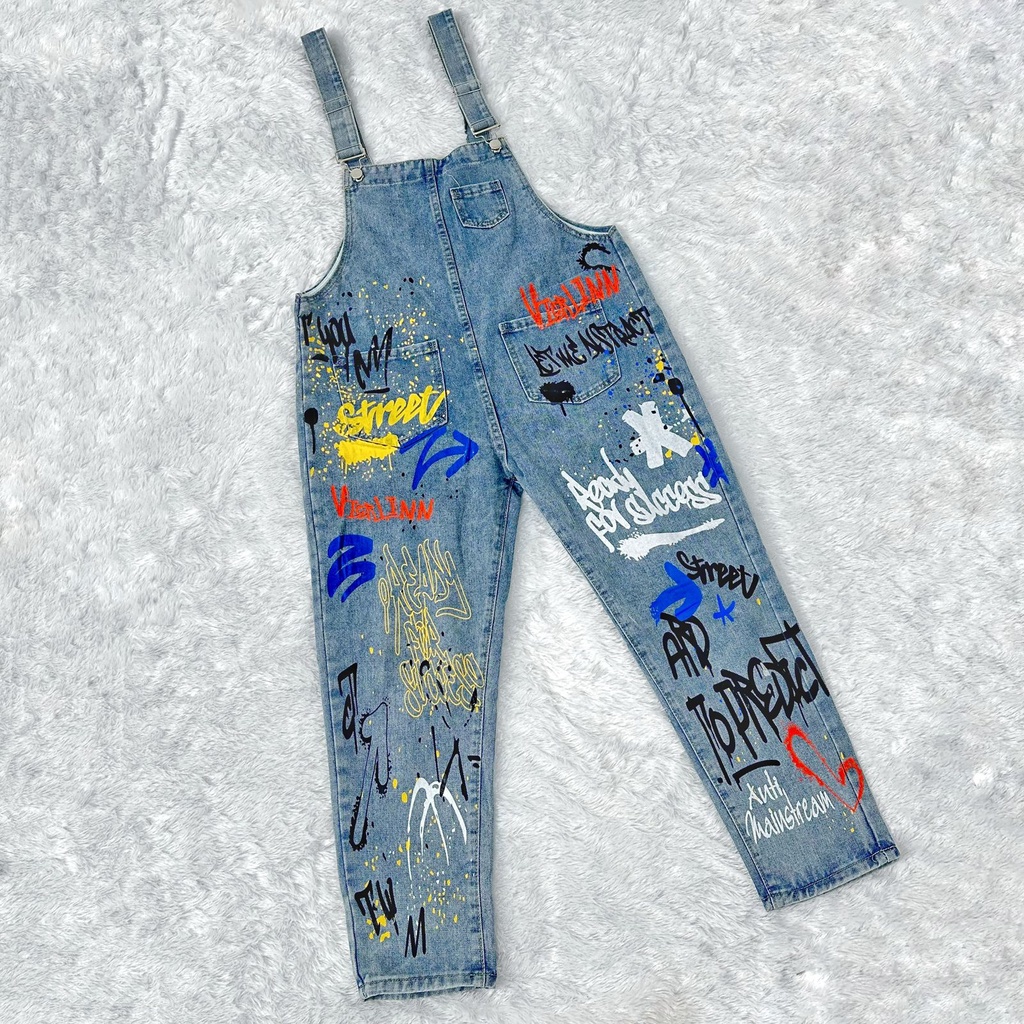 VIERLIN - Jumpsuit jeans 2117