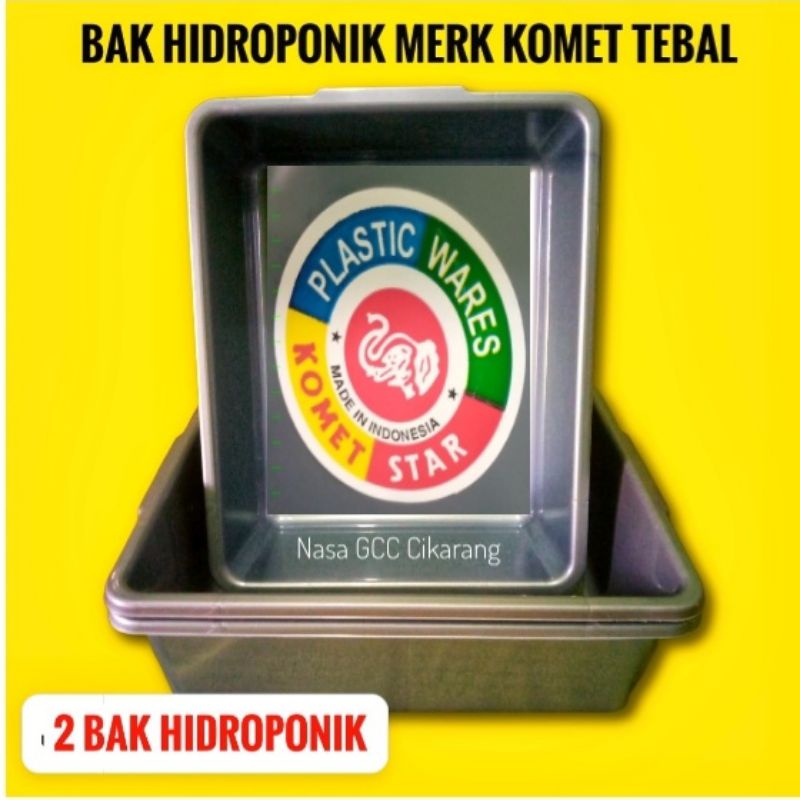 BAK HIDROPONIK PAKET LENGKAP HIDROPONIK WICK SYSTEM