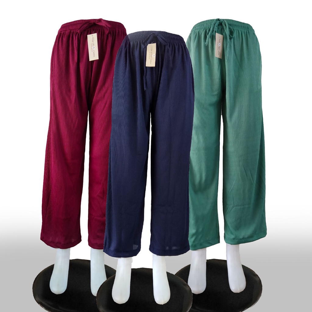 Celana Kulot Plisket Lidi.Kulot Dewasa Premium (Bisa COD) FDKKLT