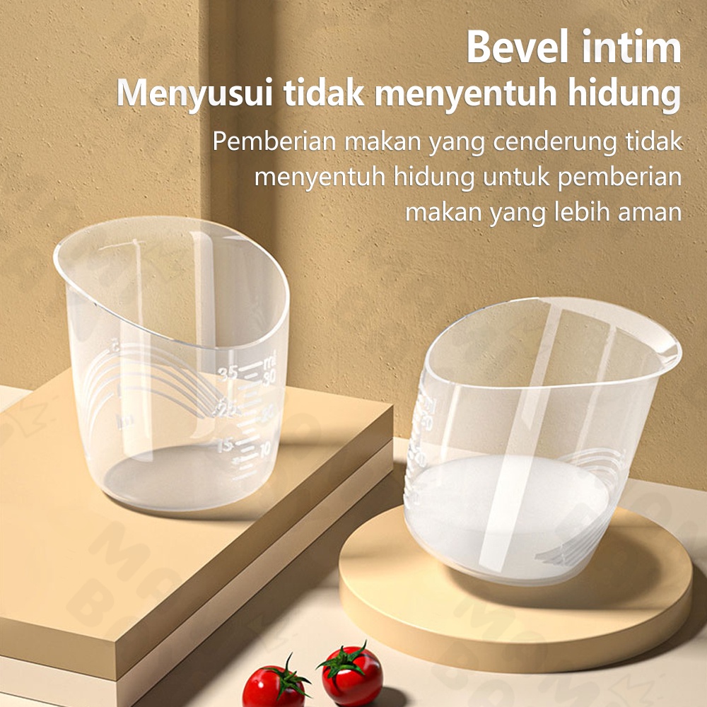 Mamibayi Little Baby Cup Feeder Cangkir Asi 35ML Gelas pengukur BPA Free