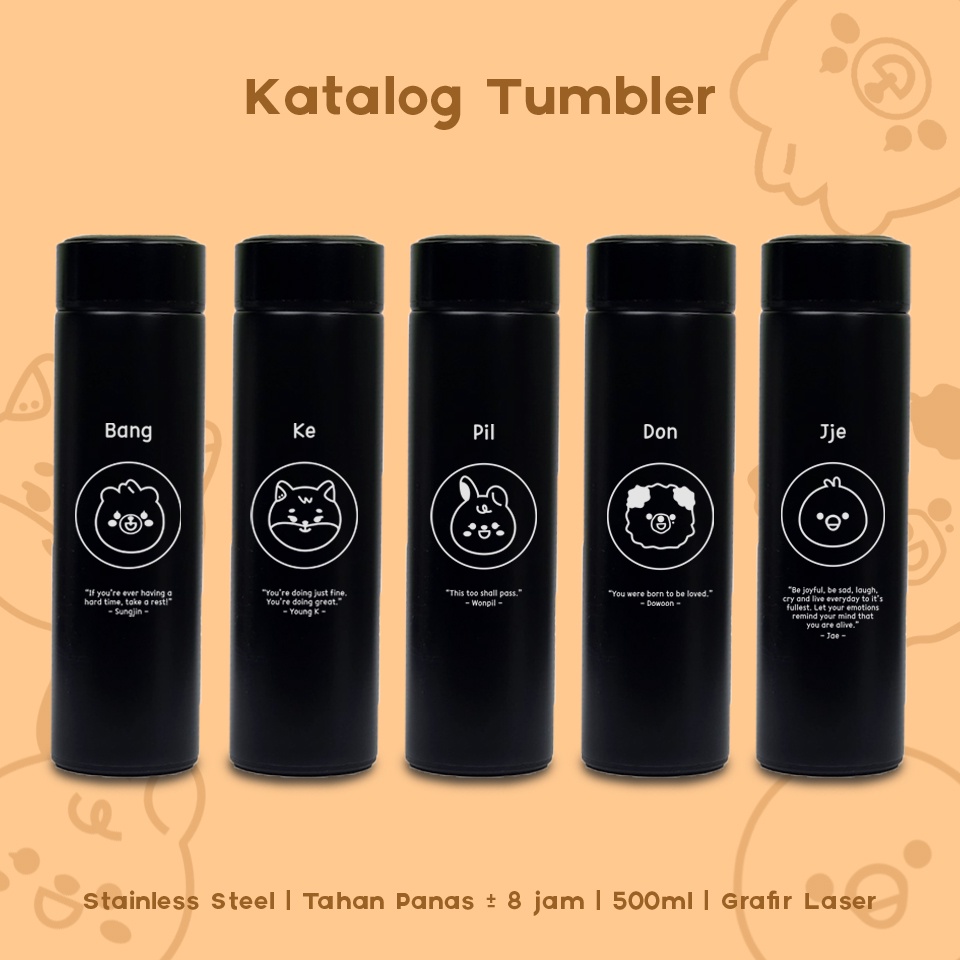 PRE ORDER!! Tumbler DAY6 Quotes Member