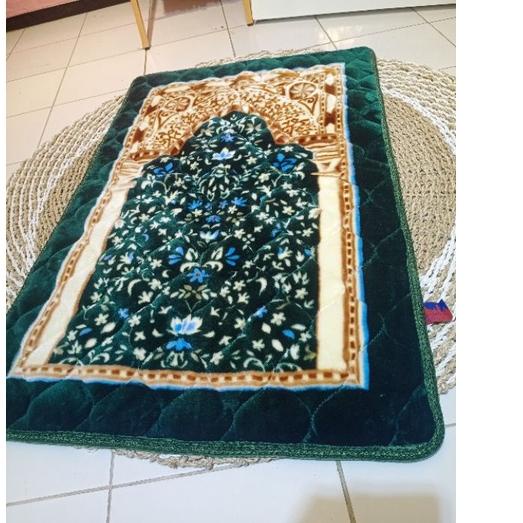 Kualitas Dijamin sajadah empuk dan tebal/sajadah empuk anti selip