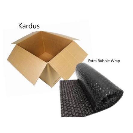 

Packing Tambahan Kardus/Bubble Wrap