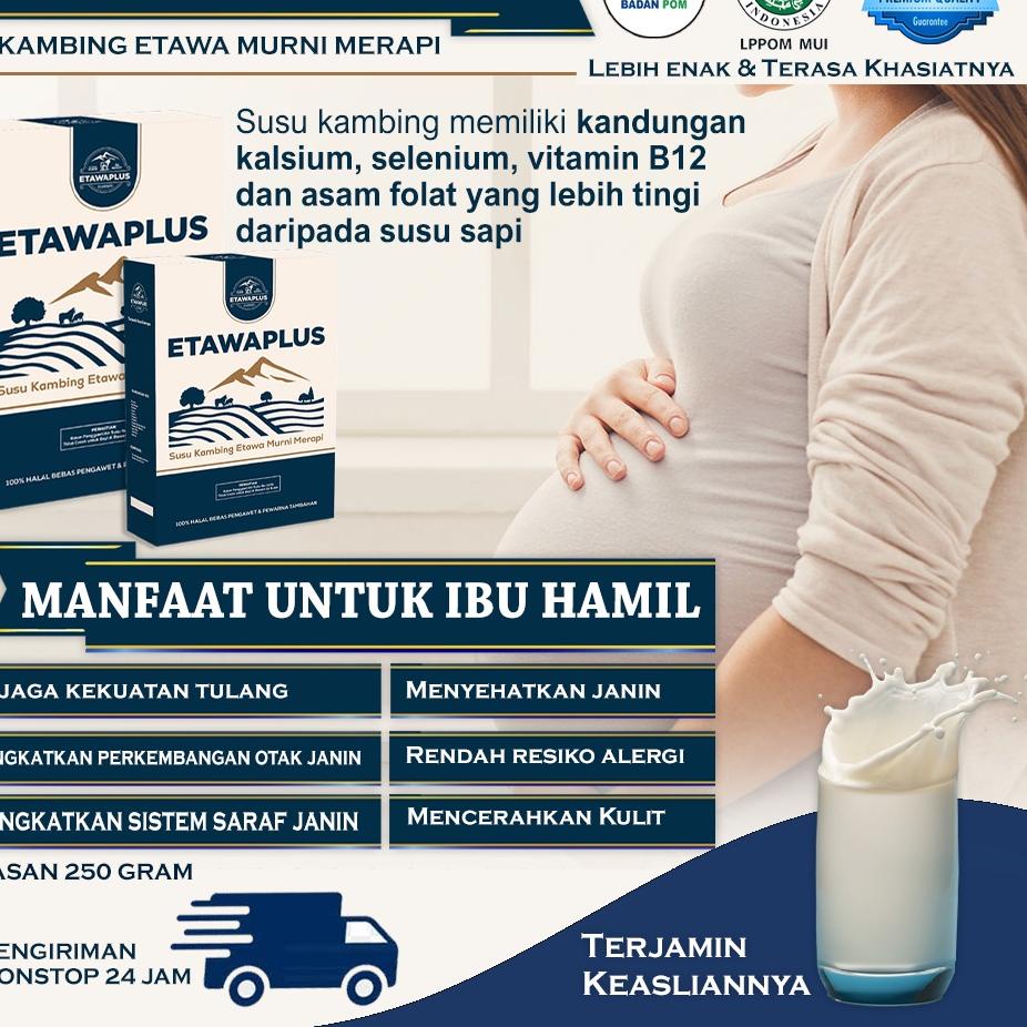 

Terkini ✼ Etawaplus Platinum Susu Kambing Etawa Murni Merapi 250gram;