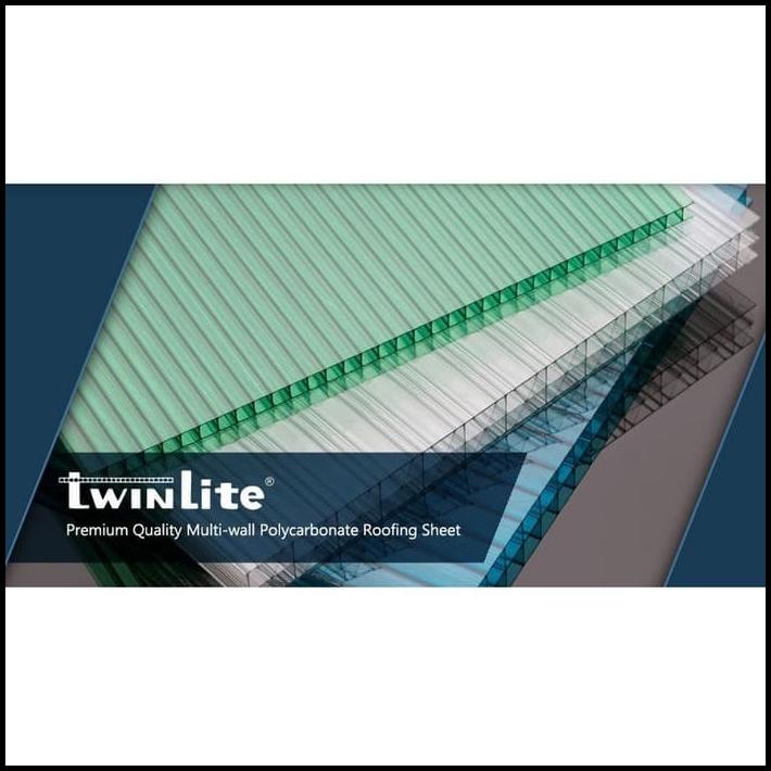 Promo Polycarbonate 6Mm Twinlite - Atap Fiber Polycabonate