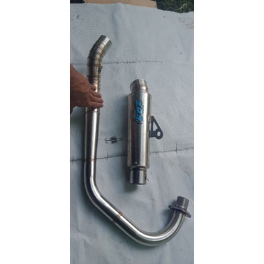 Knalpot DOS kompetisi pipa bending 38 pnp cb Gl MP Tiger dll