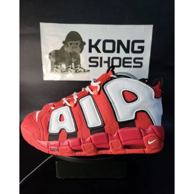 SEPATU NIKE AIR MORE UPTEMPO "RED WHITE"