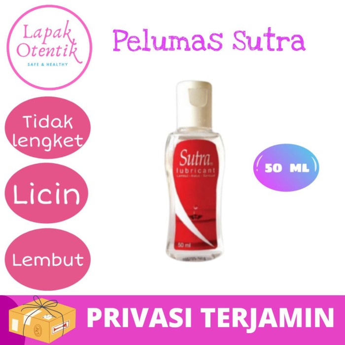 Pelumas Pelicin Sutra 50 ml Gel Lubricant Sex Original