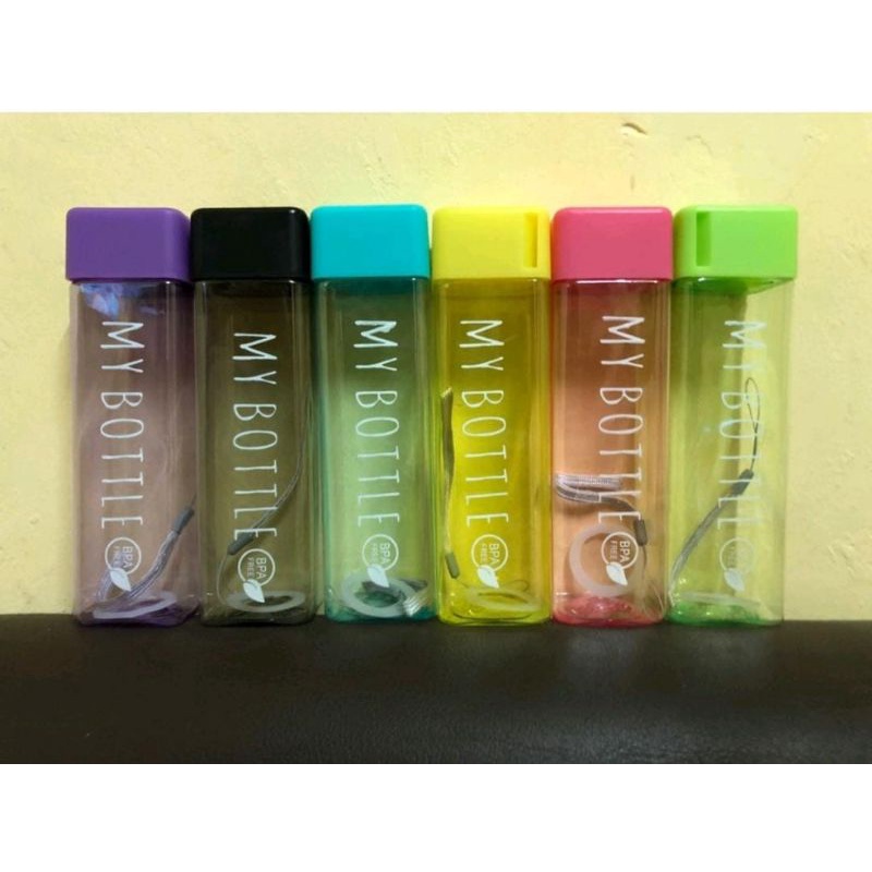 Jual Botol Kotak My Botle Botol Model Baru Persegi My Bootle ...