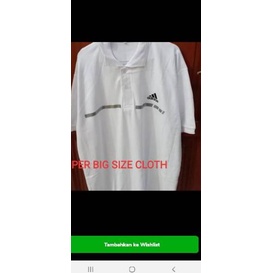 Hot - Kaos krah polo shirt adidas . Kaos krah big size .. .. .. ..