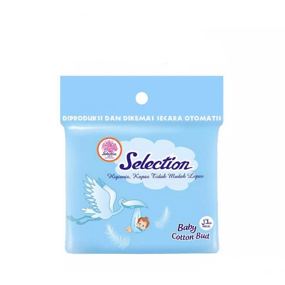 Lusty Bunny Cotton Buds Baby (Refill) isi 100s Extra Fine KB-8504 / Regular KB-8503 cotton buds Korekan kuping anak