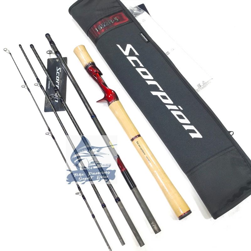 JORAN BC SHIMANO SCORPION 1652R-2 198CM 12-22lbs TRAVEL ROD