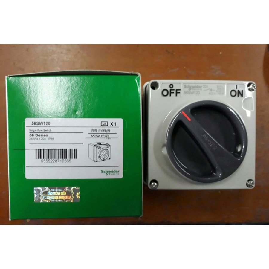 SCHNEIDER SWITCH / SAKELAR S56SW120GY / S56SW110GY