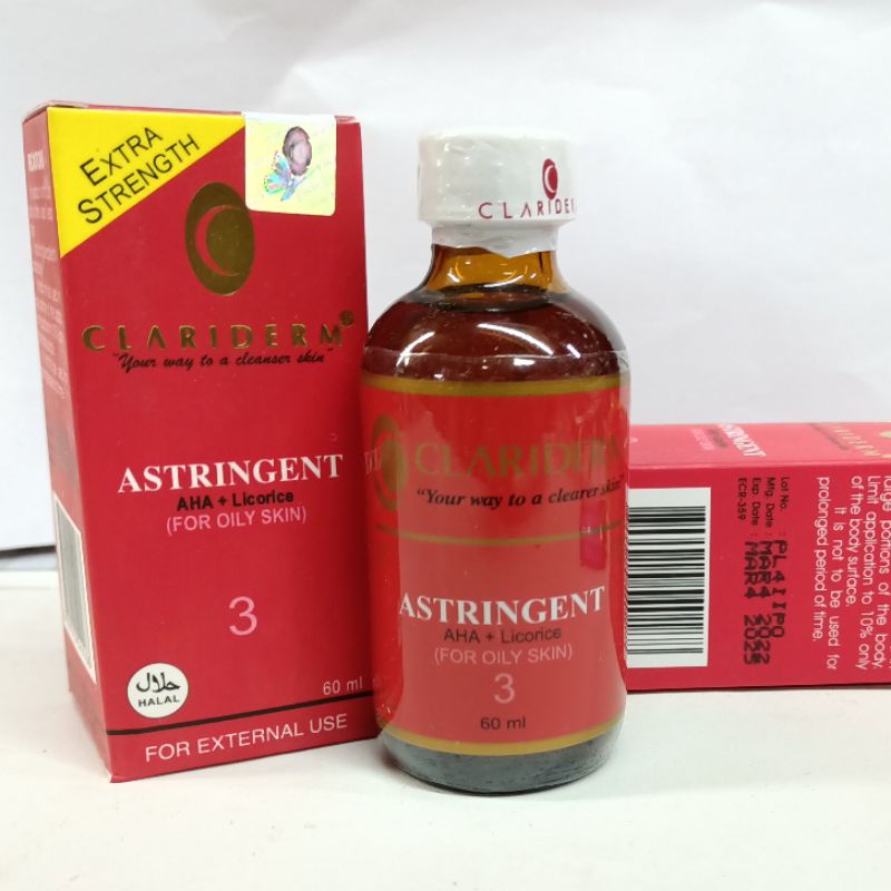 TONER CLARIDERM 60 ML SUPER