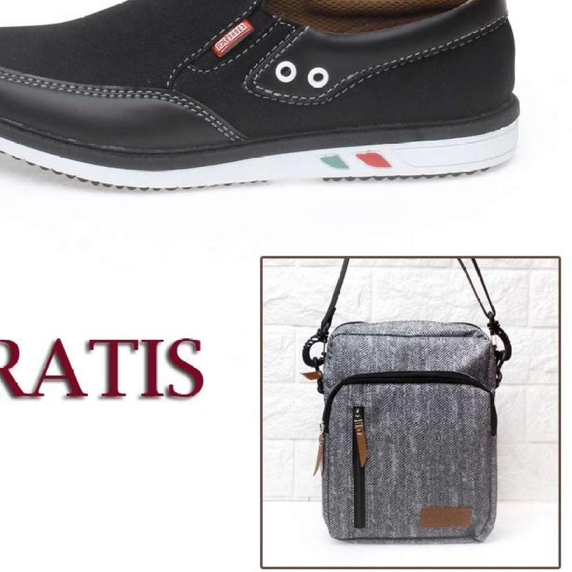 READY ✅Nimis footwear Sepatu kasual  Slip on pria RDM free SV44|SQ3