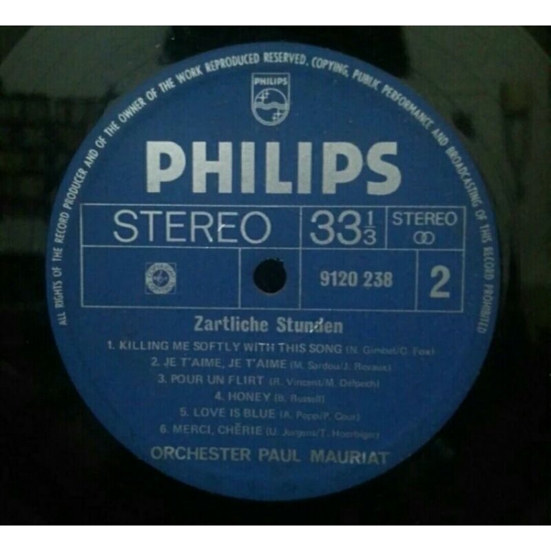 Vinyl Piringan Hitam 12&quot; Zartliche Stunden