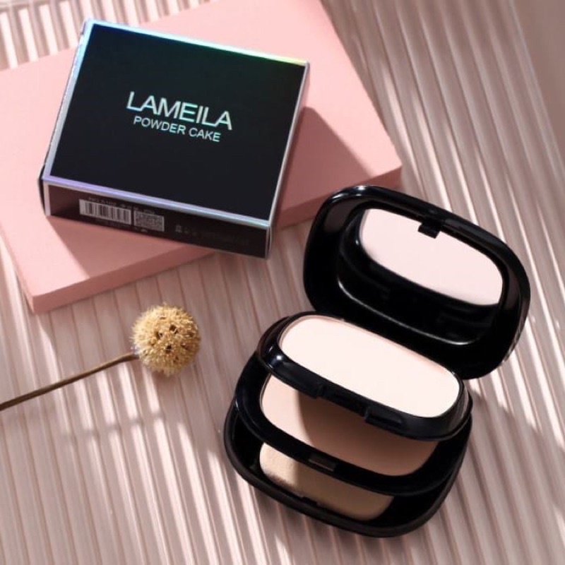 LAMEILA 5102 POWDER CAKE BEDAK PADAT 2 LAYER