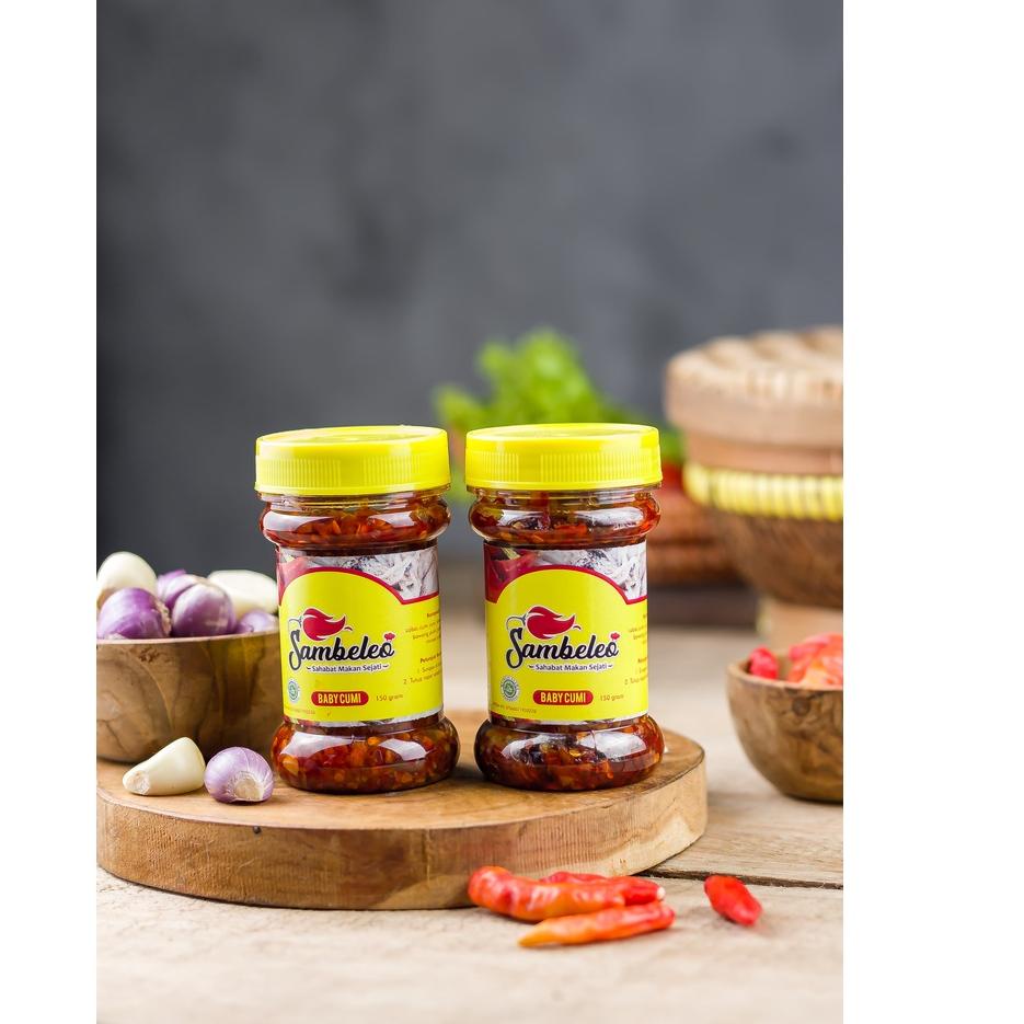 

は SAMBAL BABY CUMI 150gr - SAMBAL ENAK / SAMBAL / 100 % HALAL / SAMBAL PEDAS / SAMBELEO ➹