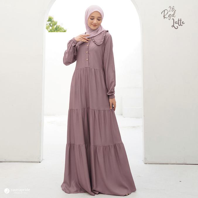 Rauna - Baju Muslim - Gamis Dewasa 28 Purple