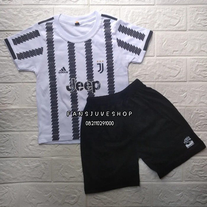 

Kaos Setelan anak bola Juve Home 2022 2023 Usia 1-5 tahun - POLOS, 2