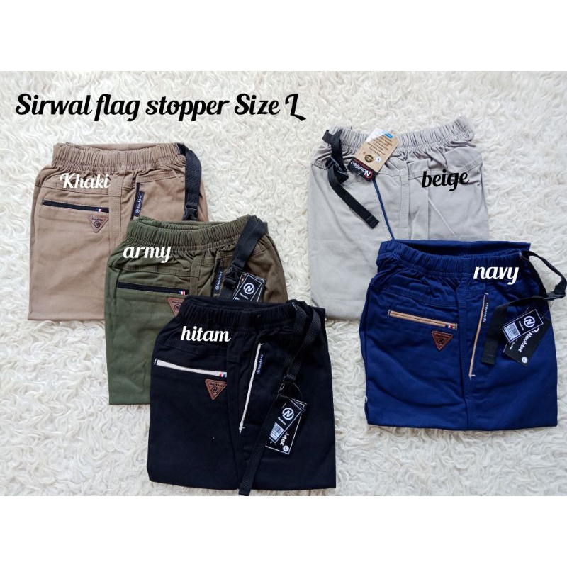 Sirwal nauhtec flag stopper size L