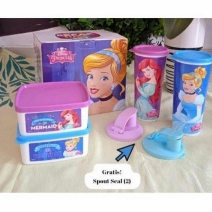 Tupperware princess break set kotak makan anak