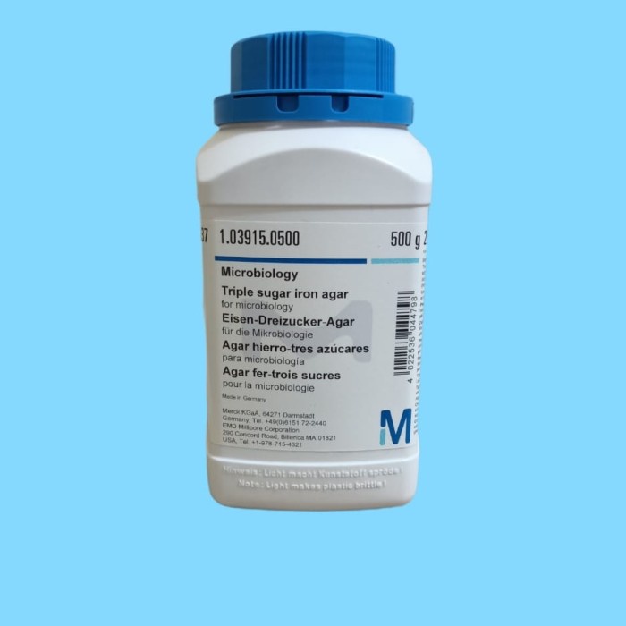 Triple Sugar Iron Agar/ TSIA/Media TSIA