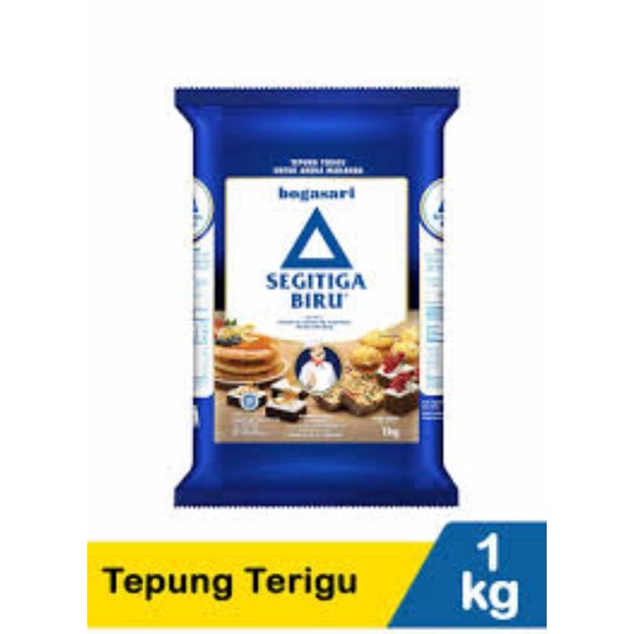 

Tepung Terigu Segitiga Biru 1kg (PREMIUM)