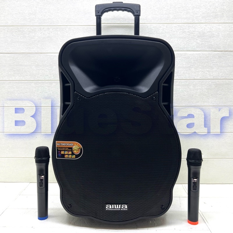 Speaker Portable Portable Wireless Aiwa AW 115 Bluetooth - 15 inch