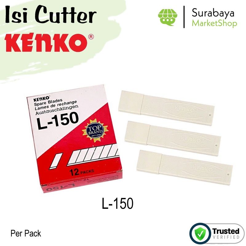 *Aschosme* Refill Isi CUTTER KENKO L-150 Original  5pcs