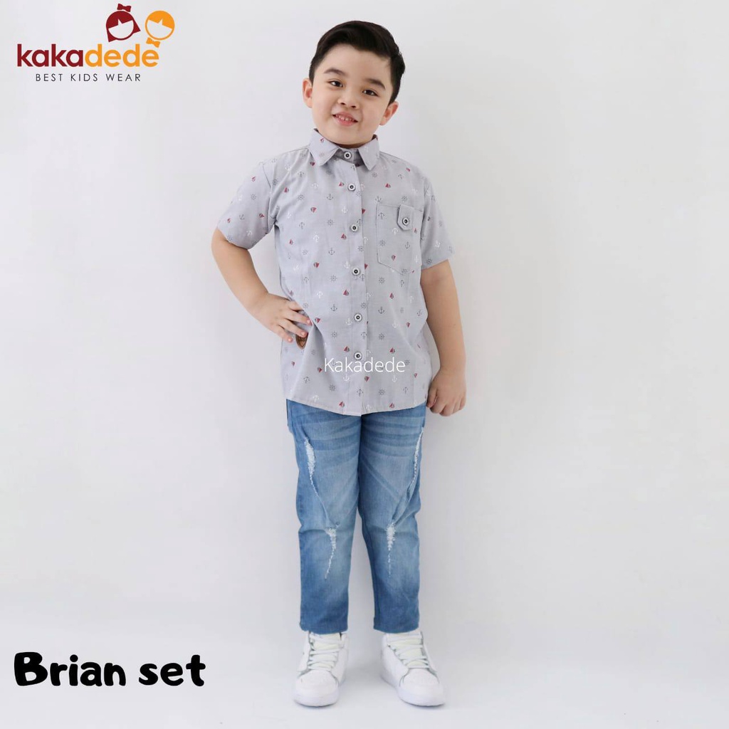 Set Kemeja Brian Kakadede