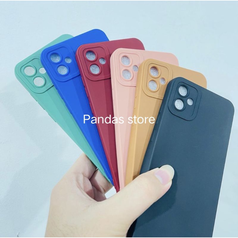 Softcase Pro Camera Samsung A04e Real Candy Case Full Color 3D Silikon TPU