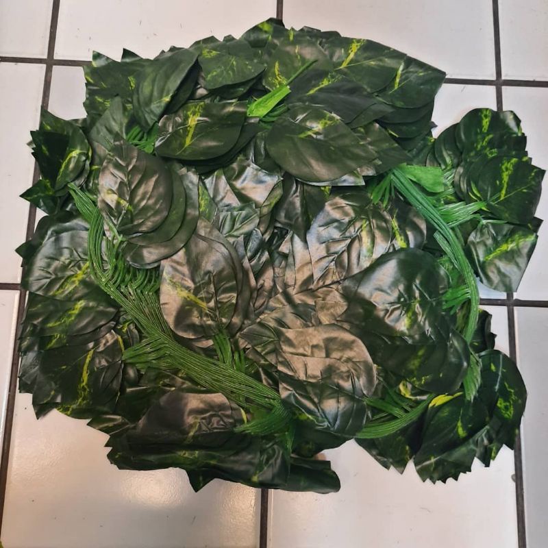 Daun Rambat 1 LUSIN  / DAUN RAMBAT BUNGA PLASTIK ARTIFICIAL ARTIFISIAL DEKORASI RUMAH