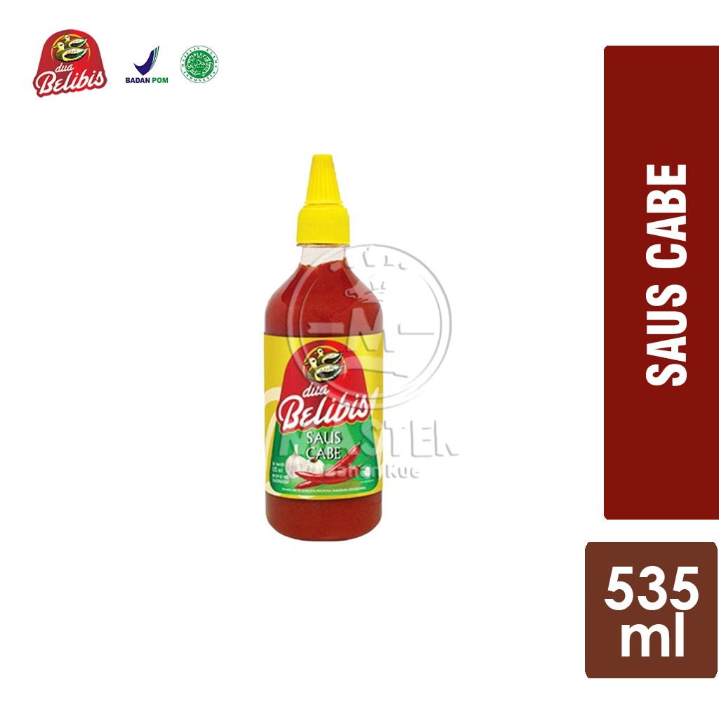 

Saos Cabe Dua Belibis / Saus Sambal [Botol 535 ml]